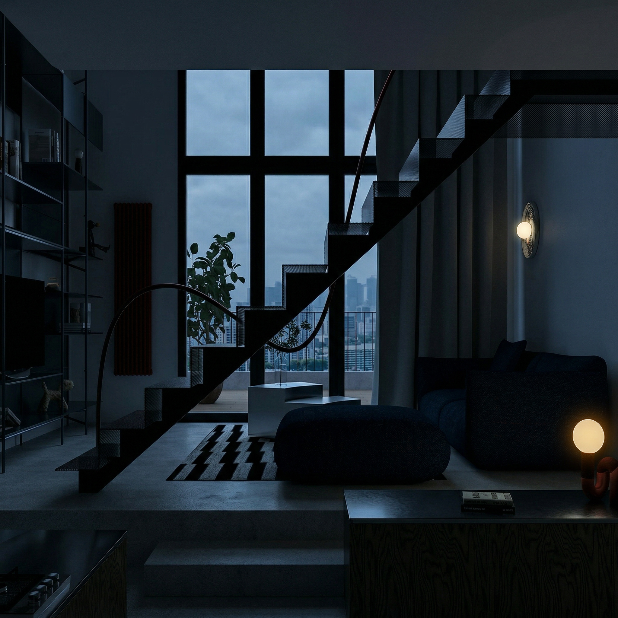 Living room render